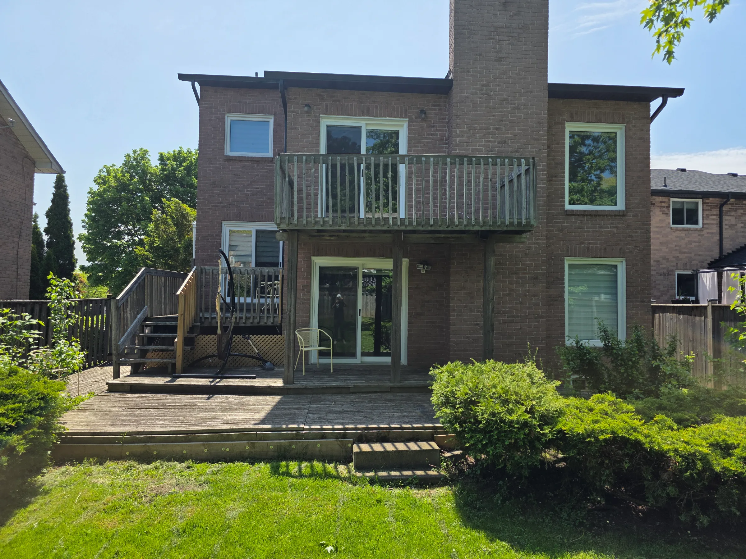 Before: Full Exterior Renovation in Oakville transformation