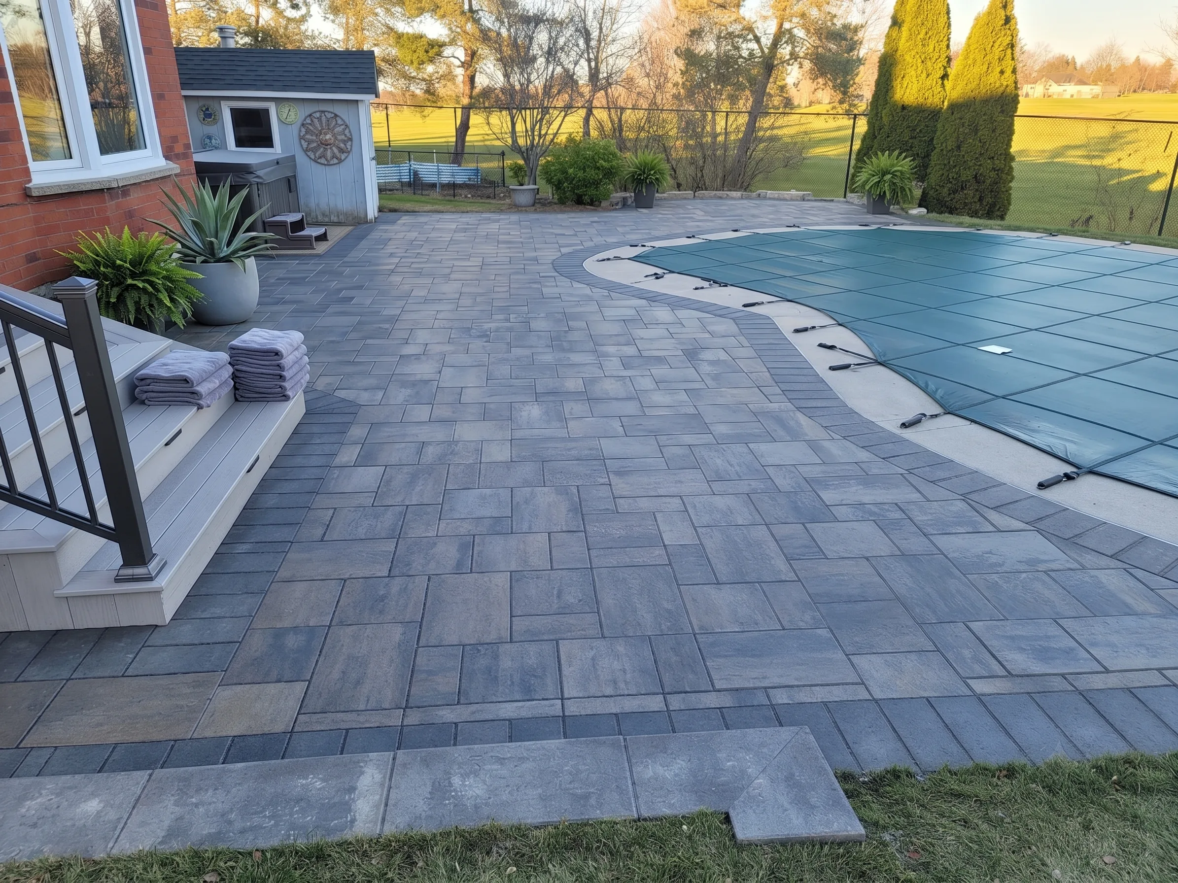Pool Hardscaping