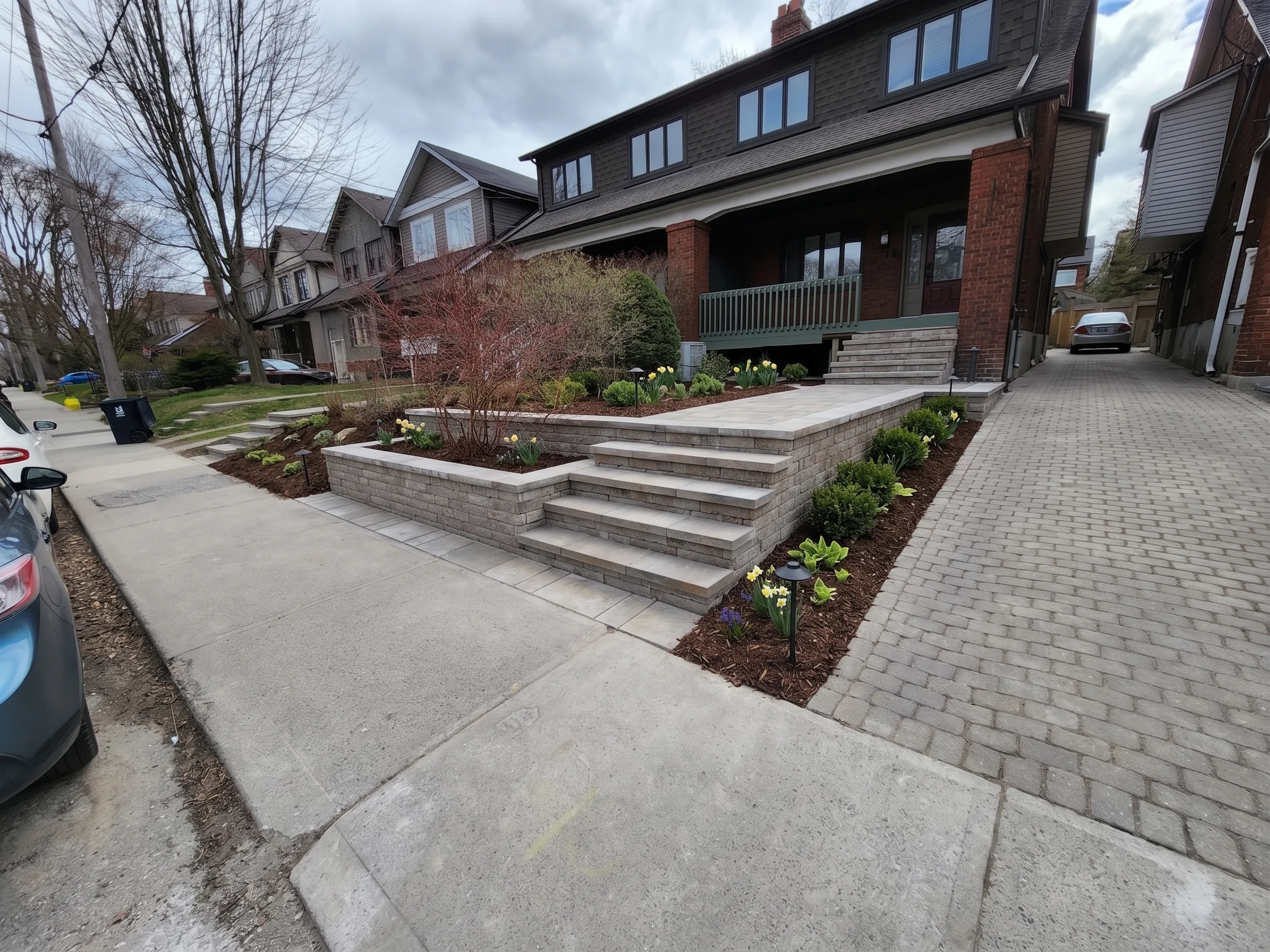 Front Yard Hardscaping